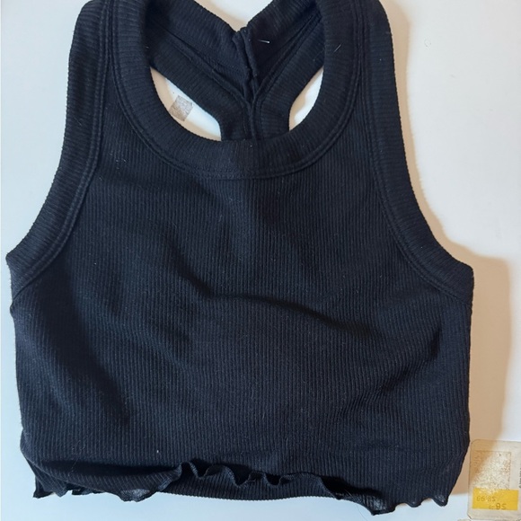 Free People Feels Like Summer Crop Black XS - Picture 4 of 12